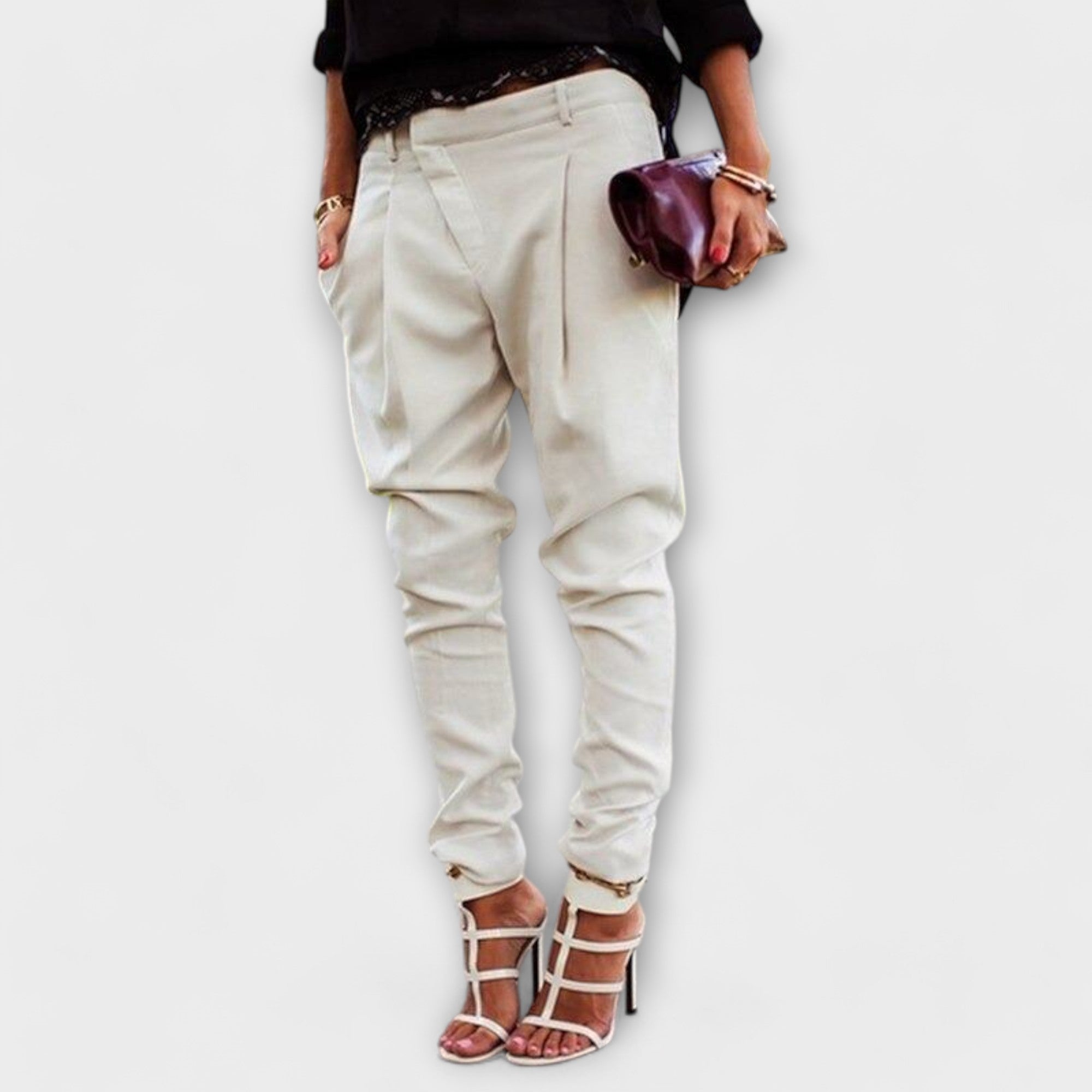 Mira - Elegant High Waisted Pants